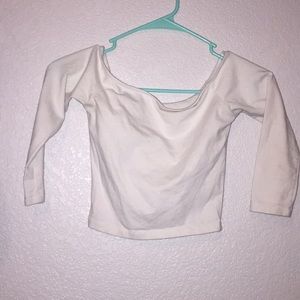 Crop top long sleeve